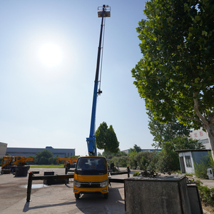 Approvisionnement en grande quantité : Plateforme élévatrice Xinfeigong 28m sur châssis Foton, télécommande sans fil, homologuée EAC, faible MOQ, expédition mondiale - Product Image 2