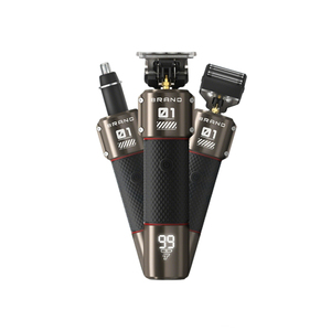 Professional 3-in-1 Rechargeable Electric Grooming Kit Salon <b>Hair</b> <b>Clipper</b> with Men's Facial Shaver & <b>Nose</b> <b>Hair</b> Trimmer - Product Image 1