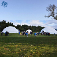 Grand chapiteau gonflable de plein air tente de fête tente gonflable événements de plein air tente igloo gonflable