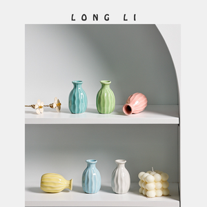 Pot de fleurs en céramique pour plantes succulentes, style jardin domestique, vente en gros, finition émaillée, trou de drainage, écologique - Product Image 6