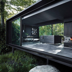 ชุดซันรูมสำเร็จรูปที่เป็นมิตรกับสิ่งแวดล้อมการออกแบบเชิงอนุรักษ์สไตล์โมเดิร์นแบบแบนสำหรับใช้ในโรงแรมที่อยู่อาศัยแบบอิสระ/ติด - Product Image 6