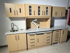 Meubles dentaires proposés à des prix super bas, ensembles complets, éviers latéraux, armoires de stérilisation, rangement supérieur, rangement portable - Product Image 2