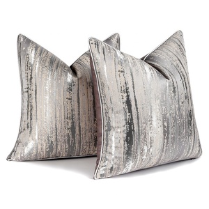 Bantal dekorasi rumah Eropa hadiah untuk traveldilepas dan Dicuci Jacquard disepuh lembut Sof - Product Image 1