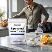 Poudre de Vitamine C Liposomale Ausreson en Gros – Acide Ascorbique 99% 1500mg – Poudre de Vitamine C Liposomale