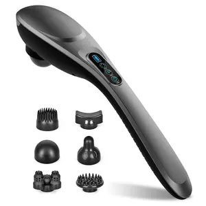 Shoulder And Neck Massage LUYAO Rechargeable Hammer Hand Held Deep Massage Powerful Enough Massager For Muscles Back Foot Neck Shoulder Leg Calf