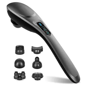 6 massage modes wireless handheld percussion massager body hammer massage with heat