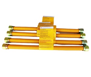 For CSA Certified Flexible Stainless <strong>Steel</strong> Gas Hose Connector Kit Hot Selling for Stove &amp; Dryer <strong>Pipe</strong> Gas Line for Dryer &amp; Stove - Product Image 2