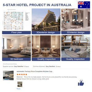 One Stop Solution Construcción prefabricada Diseño prefabricado Hotel Resort <span class=keywords><strong>de</strong></span> 5 estrellas Juego <span class=keywords><strong>de</strong></span> dormitorio <span class=keywords><strong>de</strong></span> muebles modernos <span class=keywords><strong>de</strong></span> lujo - Product Image 6