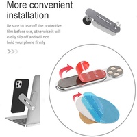 Support de bureau magnétique pour ordinateur portable avec support de tablette Clip d'affichage à double moniteur Support de téléphone réglable pour téléphone portable