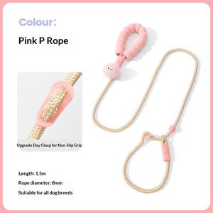 Correa de Escalada Reforzada para Perros, Correa Antitirones para Perros Grandes, Correa de Entrenamiento Resistente a Roturas de 200 kg con Sistema Antiasfixia - Product Image 6