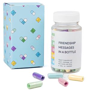 Mensajes de amor en una botella de regalo <span class=keywords><strong>para</strong></span> su mejor amigo, letras de cápsula preescritas, <span class=keywords><strong>regalos</strong></span> BFF <span class=keywords><strong>para</strong></span> regalo de cumpleaños y día de San Valentín - Product Image 5