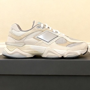 Chaussures de marche rehaussées unisexe rétro respirantes à lacets en maille avec semelle extérieure en caoutchouc, collection automne 2026, modèle 9060 - Product Image 5