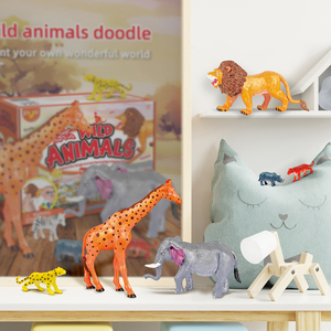 Kit <span class=keywords><strong>de</strong></span> pintura <span class=keywords><strong>de</strong></span> animales salvajes para niños, Kit <span class=keywords><strong>de</strong></span> pintura DIY, productos educativos - Product Image 5