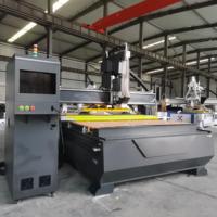 Usine 2000*4000mm ATC cnc machine de découpe tour à métaux noir épaissi table d'adsorption sous vide