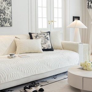 Member Exclusive <b>Sofa</b> <b>Cushion</b> Creamy Crystal Velvet Quilted Non Slip Pad Type Universal <b>Seat</b> <b>Cover</b> Spring 2022 - Product Image 4