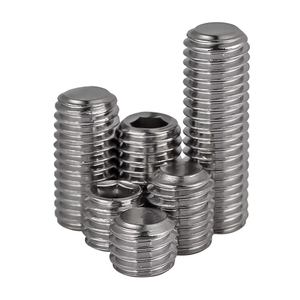 Vis sans tête à six pans creux en acier inoxydable, vis à tête plate à six pans creux, vis sans tête à entraînement hexagonal - Product Image 4