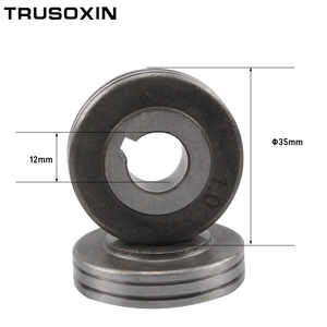 Rouleau d'alimentation de fil OTC 0,8 mm 1,0 mm 1,2 mm double taille pour machine à souder MIG - Product Image 4