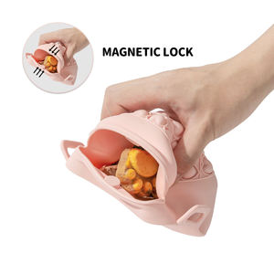 Sac banane portable et imperméable pour chien, personnalisable avec logo, accessoire mains libres pour la promenade, support de gamelle de voyage pour animaux de compagnie - Product Image 3