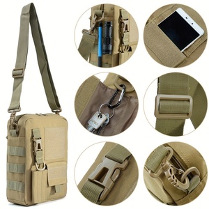 Tactical Molle <b>Shoulder</b> <b>Bag</b> Chest Pack <b>Men</b> Sling Crossbody <b>Bag</b> for Outdoor Hiking Combat Training - Product Image 5