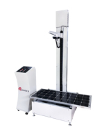 Testeur d'impact par chute de billes en acier HOTOTECH pour modules photovoltaïques, machine de test de résistance aux chutes libres pour panneaux solaires