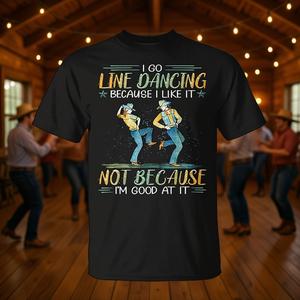 Voy a bailar country por que me gusta, no por que soy bueno al bailar, camiseta - Product Image 3