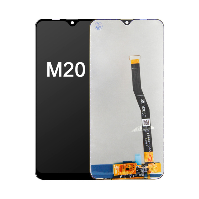 LCD Display Screen for Samsung Galaxy M20 Full Assembly LCD Screen Replacement for Samsung Galaxy M20 Screen LCD Display