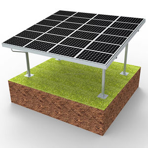 Sistema de cochera BiPV impermeable de cuatro polos Marco de madera tratado térmicamente Toldo de garaje Refugio de coche - Product Image 2