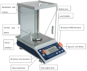 2kg 3kg 5kg 10kg 0.1g 전자 디지털 계량 스케일 - Product Image 4