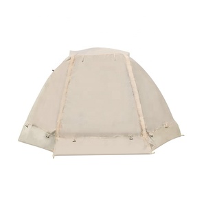 HISPEED-Tienda de campaña plegable para 1 persona, cuna <span class=keywords><strong>doble</strong></span> 420D Oxford para dormir en las cuatro estaciones, con <span class=keywords><strong>cama</strong></span> - Product Image 5