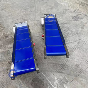 Sistema de Elevación Automático Industrial de Acero Inoxidable con Motor de 220V, 1 Año de Garantía, Cinta Transportadora de PVC y Elevador de Cangilones Inclinado - Product Image 3