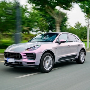 Vinilo Adhesivo para Automóviles, Color Gris Volcánico a Rojo Camaleón, con Brillo, Venta al Por Mayor de Fábrica - Product Image 1