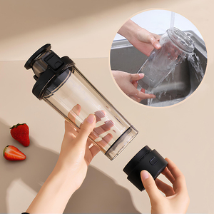 Botella de Agua Deportiva Eléctrica de Tritán de 700 ml con Logotipo Personalizado para Gimnasio, Libre de BPA con Soporte Magnético para Teléfono - Product Image 5