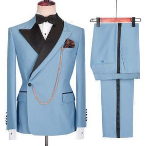 Completo Classico da Uomo 2026, Set Casual 2 Pezzi, Abito da Gentiluomo per Matrimonio, Completo da Sposo, Abbigliamento Business per Uomo - Product Image 3