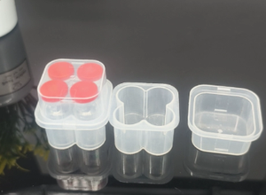 กล่องพลาสติกขนาด 3 มล. สำหรับขายส่ง กล่องเก็บขวดยาปลอดเชื้อแบบ 2-4 ชิ้น ขายส่งขวดวัคซีน กล่องใส่เปปไทด์ ขายส่งพลาสติก - Product Image 5