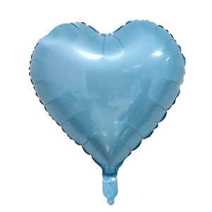 Nuovo Design colore puro 18 pollici cuore stella lamina di elio palloncini per matrimonio san valentino festa della mamma decorazioni Halloween - Product Image 3