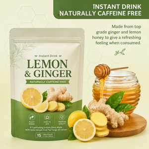 <span class=keywords><strong>Thé</strong></span> au gingembre et au <span class=keywords><strong>citron</strong></span> rafraîchissant OEM, complément alimentaire à base d'ingrédients naturels pour l'énergie et l'équilibre quotidien du bien-être - Product Image 1
