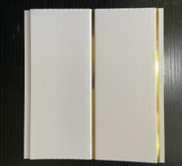 6/7mm plat/rainure Blanco PVC paneles Tablila De PVC blanc PVC panneau de plafond pour la décoration de bureau à domicile