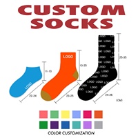 Vente en gros de chaussettes de sport à cheville personnalisées confortables pour hommes et femmes, douces, de haute qualité, avec logo