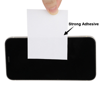 Étiquette thermique directe sans support en silicone et papier glassine, format personnalisé 2-1/4''x215ft, amovible et recyclable, en rouleau continu, sans BPA