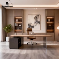 Meubles de bureau de direction de luxe en métal, vente en gros d'usine SpaceUnited, mobilier de bureau administratif