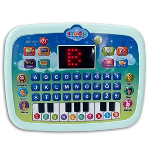 Meilleur jouet éducatif d'apprentissage automatique pour enfants, ordinateur portable interactif en plastique avec écran LED et alimentation par piles - Product Image 6