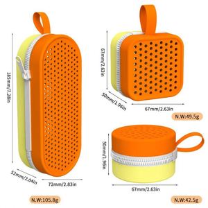Estuche Protector de Silicona para Gafas de Natación, Libre de BPA, con Orificio de Drenaje y Cierre, Impermeable, a Prueba de Fugas, Ecológico y Duradero - Product Image 2