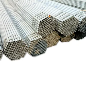 BS1387 G.I Tube 1 1/2" X SCH40 Hot Dip Galvanized Steel Tube Profile China Supplier Galvanized Steel Round Pipe High Quality
