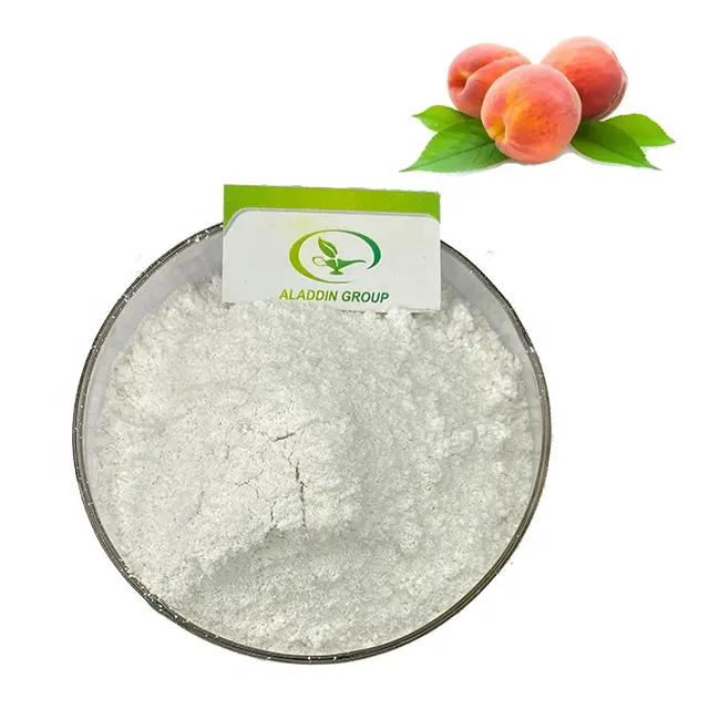 GMP מכירה לוהטת באיכות גבוהה טבעי אפרסק מיץ אבקת אפרסק תמצית
