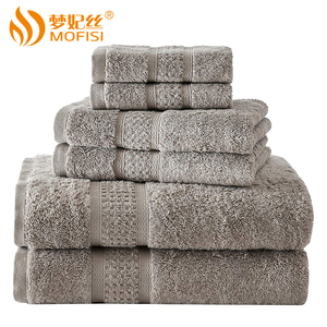 Bộ khăn tắm khách sạn cao cấp 100% cotton mềm mại, thấm hút tốt, siêu an toàn và bền bỉ - Product Image 1