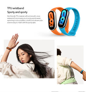 <span class=keywords><strong>Bracelet</strong></span> intelligent original avec écran AMOLED <span class=keywords><strong>Mi</strong></span> <span class=keywords><strong>Band</strong></span> 8 de 1.62 pouces, étanche 5ATM, pour soins de santé, montre intelligente <span class=keywords><strong>Mi</strong></span> <span class=keywords><strong>Band</strong></span> 8 de sport - Product Image 5