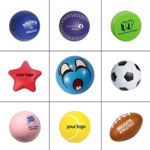 Vente en gros de balles anti-stress en PU Emojis 6,3 cm, jouet promotionnel en mousse souple avec couleur personnalisée pour soulager le stress - Product Image 2