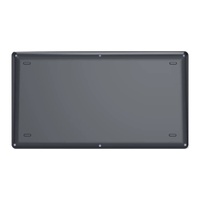 Keyboard Nirkabel Touchpad, Kompatibel Multi-Perangkat untuk IOS Android Windows Office
