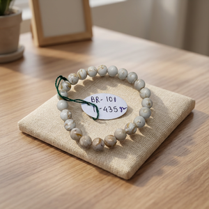 Natural Stone Early Marriage <b>Beaded</b> <b>Bracelet</b> Handmade Lucky Crystal Stretch <b>Bracelet</b> For Women Fashion Gift Jewelry Accessory - Product Image 2