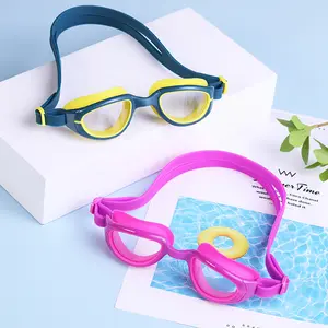 Venda quente Colorido para Crianças Óculos de Natação Óculos de Silicone Macio À Prova D' Água para a Natação
